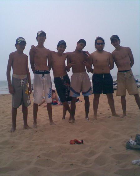 équipe de voley ball  (beach agadir)