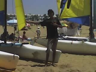 a coté des catamarants